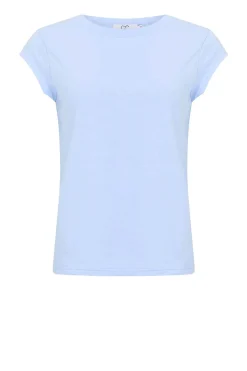 Best CC Heart T-Shirt With Round Neck Classic | Light Blue... | | Little Soho