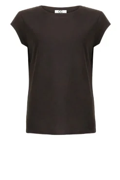 Online CC Heart T-Shirt With Round Neck Classic | Black... | | Little Soho