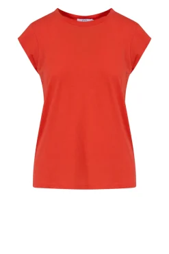 Fashion CC Heart T-Shirt With Round Neck Classic | Red... | | Little Soho