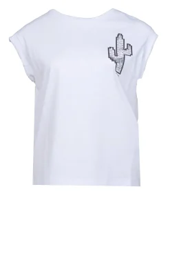 Online Kocca T-Shirt With Sequins Riben | White... | | Little Soho