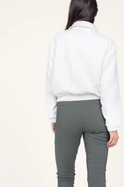 Shop Est'Seven Tweed Lurex Bomber Coco | Natural... | | Little Soho