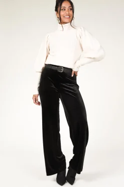 Best Dante 6 Velvet Stretch Pants Alvie | Black... | | Little Soho