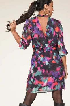 New Dante 6 Viscose Dress With Print Edly | Multi... | | Little Soho