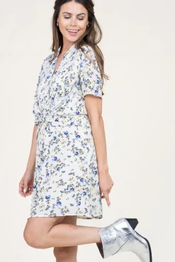 Hot Liu Jo Viscose Dress With Print Marausa | Natural... | | Little Soho
