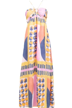Fashion ba&sh Viscose Maxi Dress Molly | Pink... | | Little Soho