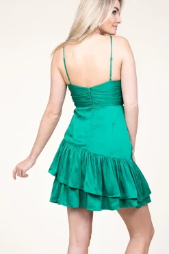 Online Suncoo Viscose Mini Dress Cordoue | Green... | | Little Soho