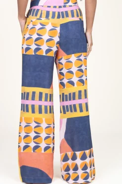 Flash Sale ba&sh Viscose Pants With Print Mallory | Pink... | | Little Soho
