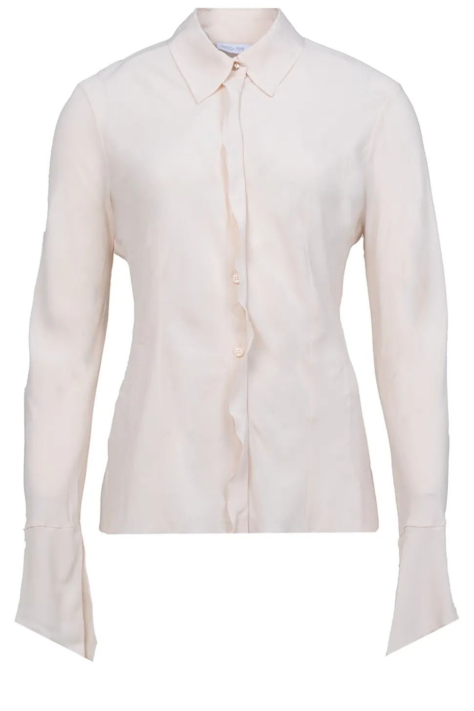 Best Sale Patrizia Pepe Viscose Tailored Blouse Nino | Natural... | | Little Soho