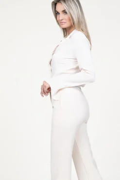 Best Sale Patrizia Pepe Viscose Tailored Blouse Nino | Natural... | | Little Soho