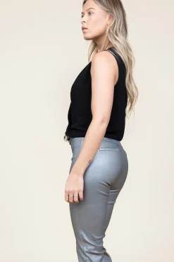 Sale Patrizia Pepe Viscose Top Liza | Black... | | Little Soho