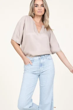 Cheap Ibana Viscose Top Tago | Taupe... | | Little Soho