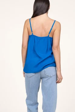 Outlet Lollys Laundry Viscose Top With Lace Viane | Blue... | | Little Soho