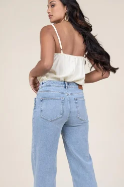 Online Lollys Laundry Viscose Top With Lace Viane | Natural... | | Little Soho