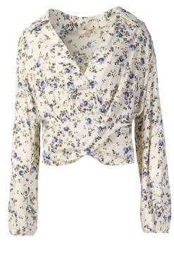 Clearance Liu Jo Viscose Top With Print Marausa | Natural... | | Little Soho