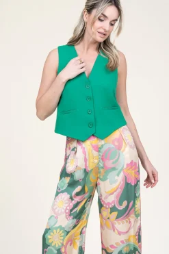 Fashion Suncoo Waistcoat Gally | Green... | | Little Soho