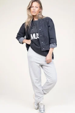 Discount American Vintage Washed Jogging Pants Kodytown | Grey... | | Little Soho