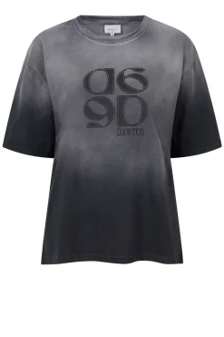 Fashion Dante 6 Washed Out T-Shirt With Logo Ashton | Black... | | Little Soho