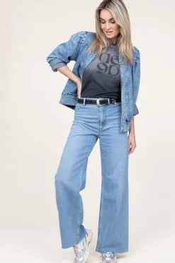 Fashion Dante 6 Washed Out T-Shirt With Logo Ashton | Black... | | Little Soho