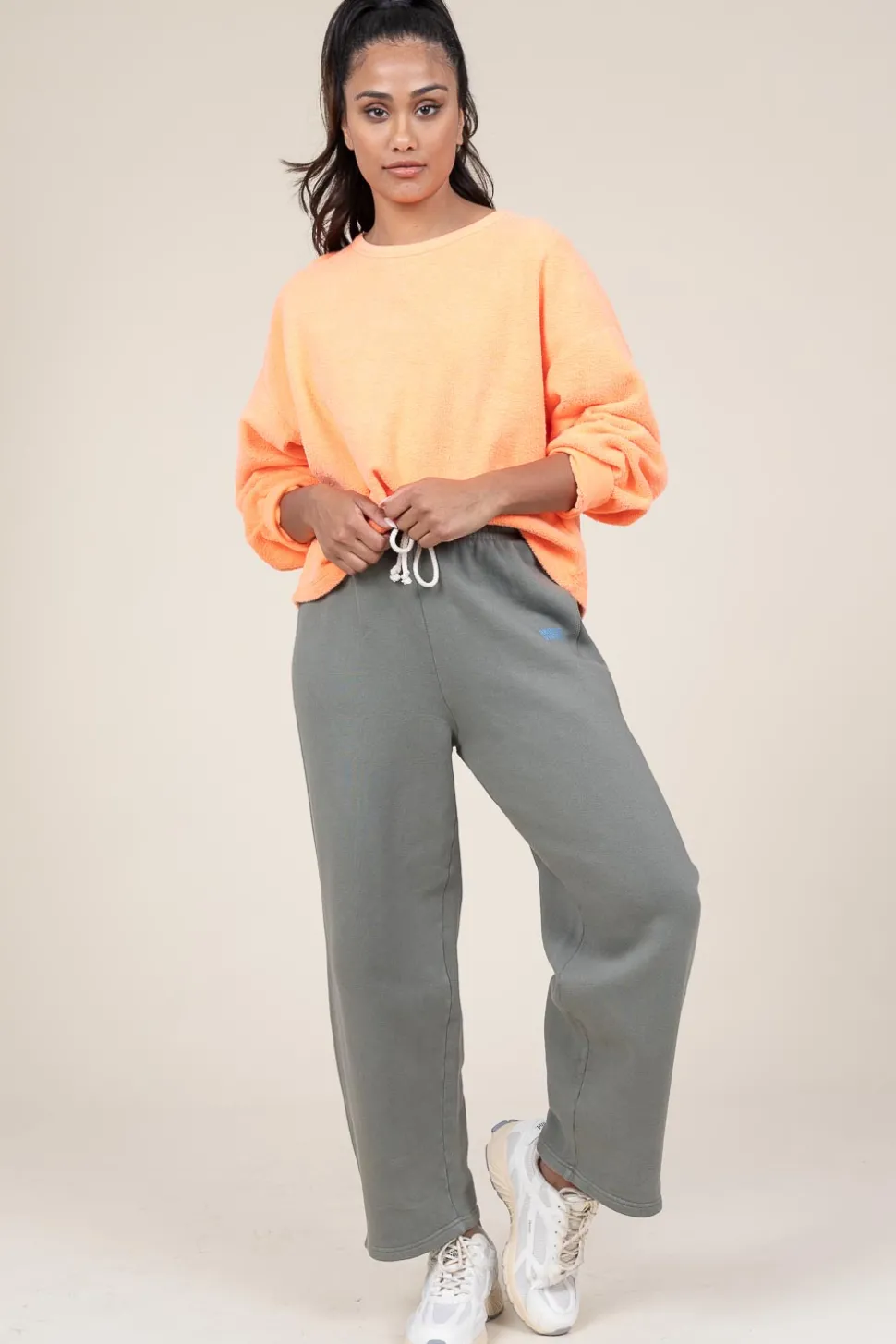 Hot American Vintage Washed Teddy Sweater Bobypark | Orange... | | Little Soho