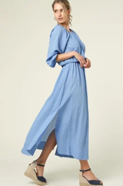 Store Castaner Wedge Heel Bianca | Blue... | | Little Soho