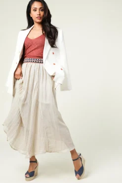 Store Castaner Wedge Heel Bianca | Blue... | | Little Soho