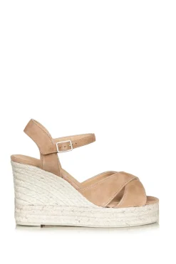 Shop Castaner Wedges Blaudell | Natural... | | Little Soho
