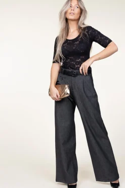 Clearance Lois Jeans Wide Leg Pants Skater City L32 | Grey... | | Little Soho