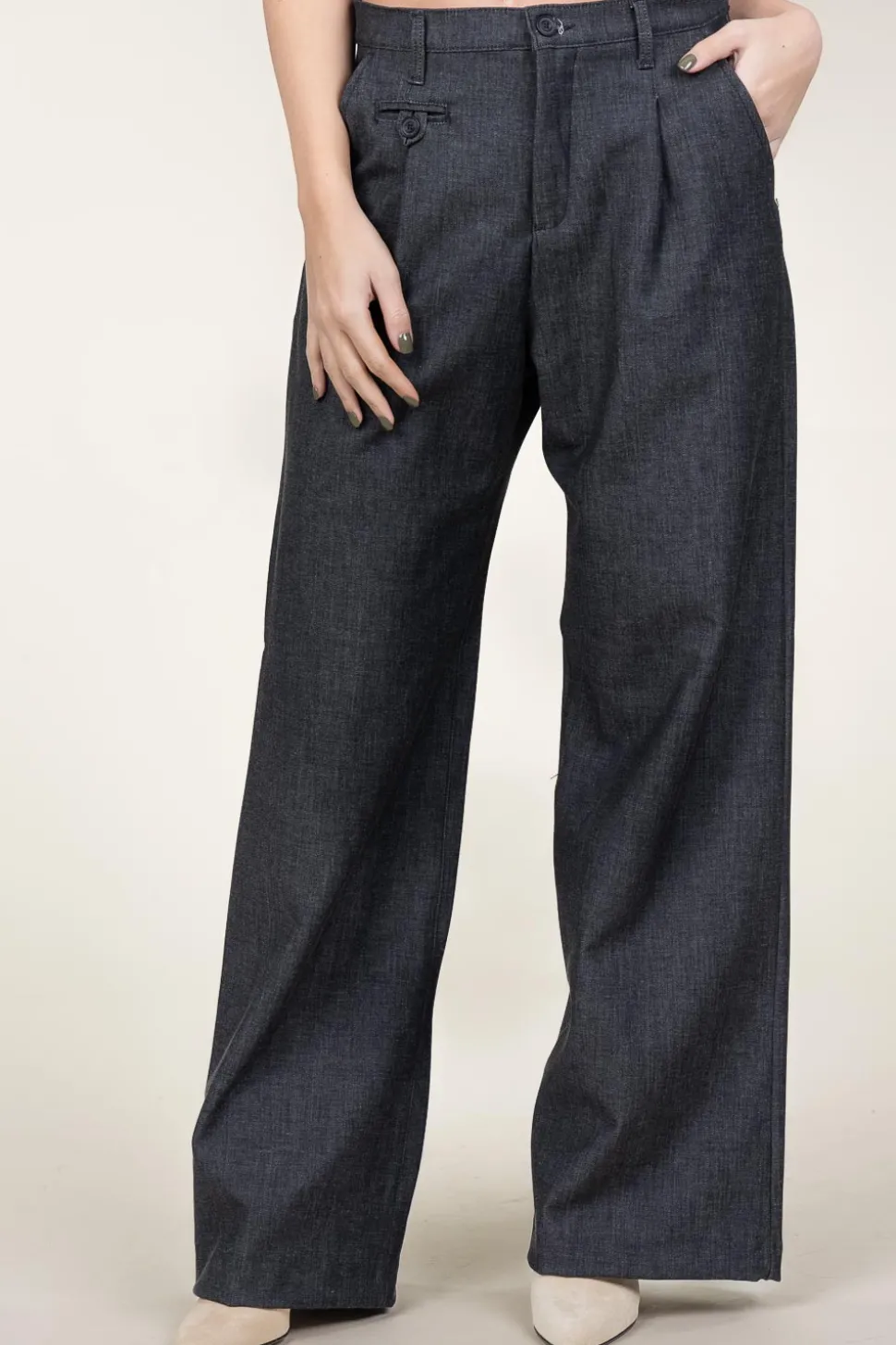 Clearance Lois Jeans Wide Leg Pants Skater City L32 | Grey... | | Little Soho