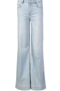 Flash Sale Liu Jo Wide Leg Regular Fit Jeans Mendola L34 | Blue... | | Little Soho