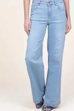 Flash Sale Liu Jo Wide Leg Regular Fit Jeans Mendola L34 | Blue... | | Little Soho