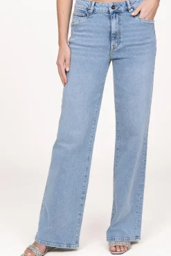 Clearance Dante 6 Wide Leg Stretch Jeans Bella | Blue... | | Little Soho