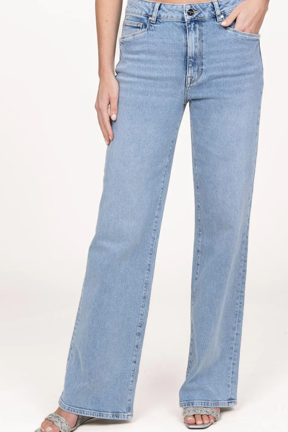 Clearance Dante 6 Wide Leg Stretch Jeans Bella | Blue... | | Little Soho