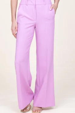 Shop 45374 Wide Leg Trousers Luxor | Pink... | March23 | Little Soho