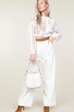 Shop Copenhagen Muse Wide Leg Trousers Tailor | Natural... | | Little Soho