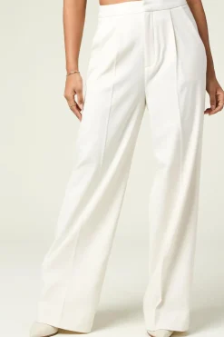 Shop Copenhagen Muse Wide Leg Trousers Tailor | Natural... | | Little Soho