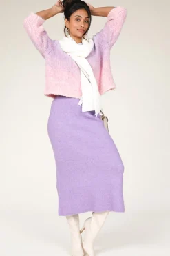 Fashion American Vintage Wol Mix Skirt Ty | Purple... | | Little Soho