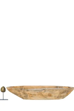 Discount Little Soho Living Wooden Float Candle With 4 Fuses Riley | Brown... | | Little Soho