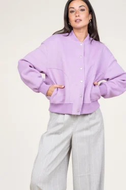 Sale Alter Ego Woolen Bomberjack Luna | Lilac... | | Little Soho