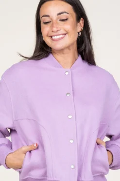 Sale Alter Ego Woolen Bomberjack Luna | Lilac... | | Little Soho
