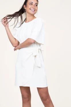Discount Twinset Wrap Dress Patti | Natural... | | Little Soho